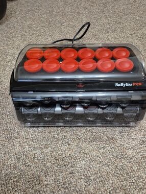 BaBylissPRO Heated Hair Rollers Set Of 12 New No Original Box